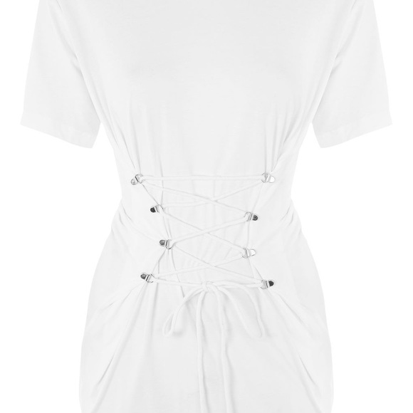 Top Shop Corset Tee - Picture 2 of 4